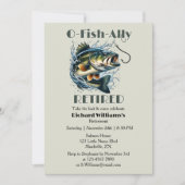 Vintagen von "Ally Remüde Big Fish" Einladung (Vorderseite)