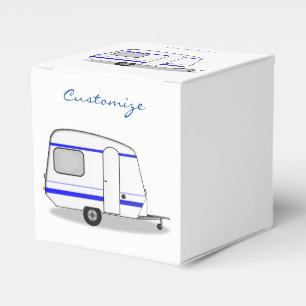 Vintagen winzige Wohnwagen Thunder_Cove Geschenkschachtel