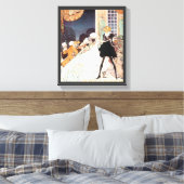 Vintagen Zwölf Tanzprinzessinnen von Kay Nielsen Leinwanddruck (Insitu (Schlafzimmer))