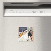 Vintagen Zwölf Tanzprinzessinnen von Kay Nielsen Magnet (In Situ (Geschirrspüler))