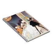 Vintagen Zwölf Tanzprinzessinnen von Kay Nielsen Notizblock (Rechte Seite)