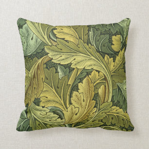 VintageNouveau Acanthus-Blatt-Kissen Kissen
