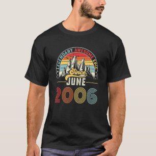Vintager 16. Geburtstag Legende Epic Phantastisch T-Shirt
