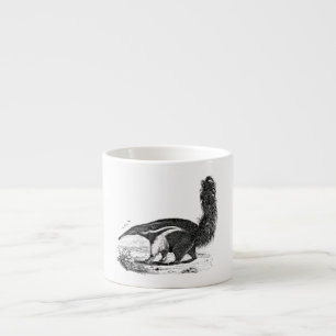 Vintager 1800s Aardvark-Retro Espressotasse