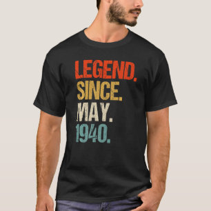 Vintager 1940 83. Geburtstagsretro 83 Jahre alt T-Shirt