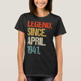Vintager 1941 82. Geburtstagsretro 82 Jahre alt T-Shirt