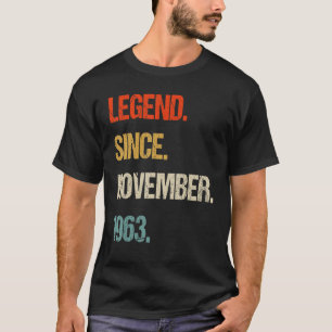 Vintager 1963 60. Geburtstagsretro 60 Jahre alt T-Shirt