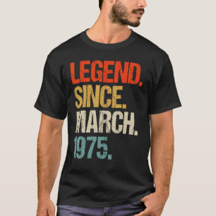 Vintager 1975 48. Geburtstagsretro 48 Jahre alt 2 T-Shirt