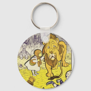 Vintager 1. Ausgaben-Druck Zauberers von Oz Schlüsselanhänger