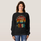 Vintager 24. Geburtstag Phantastisch seit Juni 199 Sweatshirt (Vorne ganz)
