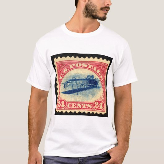 Vintager 24c Inverted Jenny T - Shirt (Vorderseite)