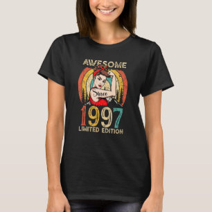 Vintager 25. Geburtstag für Frauen Phantastisch se T-Shirt