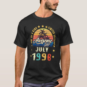 Vintager 26. Geburtstag Phantastisch seit Juli 199 T-Shirt