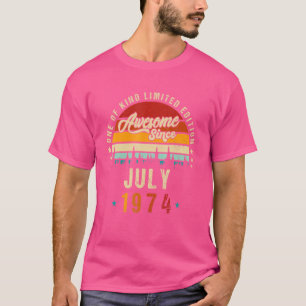 Vintager 48. Geburtstag Phantastisch seit Juli 197 T-Shirt