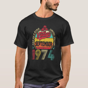 Vintager 48. Geburtstag Phantastisch seit Septembe T-Shirt