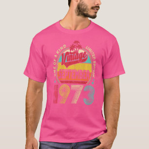 Vintager 49. Geburtstag Phantastisch seit Septembe T-Shirt