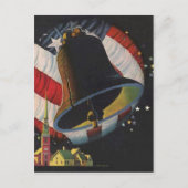 Vintager 4. Juli Postkarte (Vorderseite)