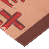 Vintager 4. Juli Tischdecke (Schrägansicht)