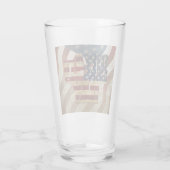 Vintager 4. Juli Unabhängigkeitstag Glas (Rückseite)