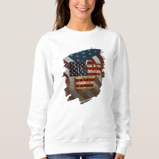 Vintager 4. Juli Unabhängigkeitstag Sweatshirt
