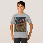 Vintager 4. Juli Unabhängigkeitstag T-Shirt (Vorne ganz)