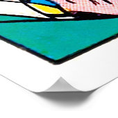 Vintager 50er Romantische Comicen Panel Got einen  Poster (Ecke)