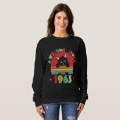 Vintager 59. Geburtstag Phantastisch seit 1963 Ret Sweatshirt (Vorne ganz)