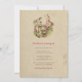 Vintager 60. Geburtstag - Einfache Valentinstag Einladung (Vorderseite)