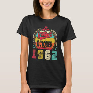 Vintager 60. Geburtstag Phantastisch seit Oktober T-Shirt
