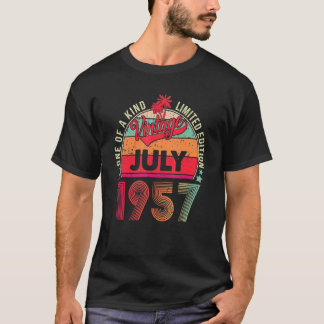 Vintager 65. Geburtstag Phantastisch seit Juli 195 T-Shirt