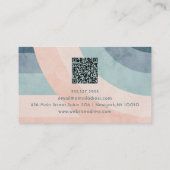 Vintager 70er Rainbow mit QR Visitenkarte (Rückseite)