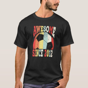 Vintager 7. Geburtstag Fußball Phantastisch seit 2 T-Shirt
