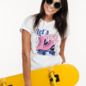 Vintager 80er groovy Sakte Rolle T-Shirt