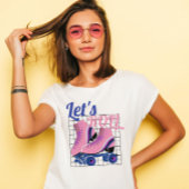 Vintager 80er groovy Sakte Rolle T-Shirt