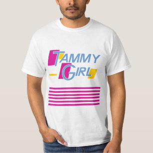 Vintager 80er - Tammy-Mädchen - T - Shirt