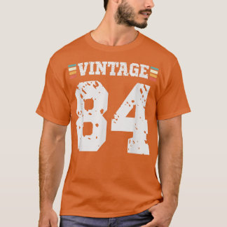 Vintager 84-jähriger Happy 84. Geburtstag Spaß Spo T-Shirt