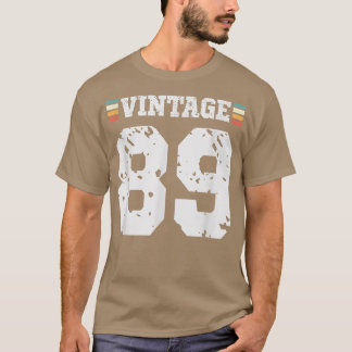 Vintager 89-jähriger Happy 89. Geburtstag Spaß Spo T-Shirt