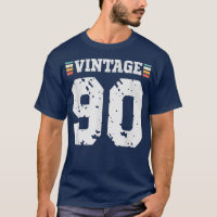 Vintager 90-jähriger Happy 90. Geburtstag Spaß Spo