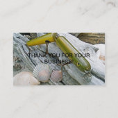 Vintager Aal Visitenkarte (Rückseite)