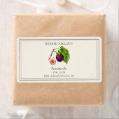 Vintager Abb.-Jam oder Konservierung Rechteckklebe (Insitu)