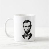 Vintager Abe Lincoln Kaffeetasse (Links)