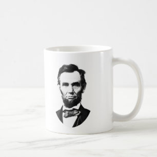 Vintager Abe Lincoln Kaffeetasse