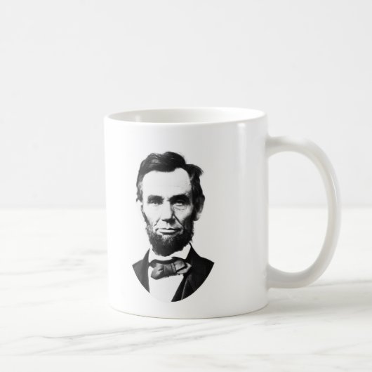 Vintager Abe Lincoln Kaffeetasse (Rechts)