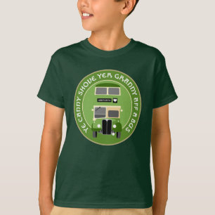 Vintager Aberdeen Doppeldecker-T - Shirt