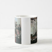 Vintager Abschluss, Beginnfeier Kaffeetasse (Mittel)