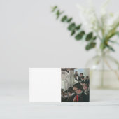 Vintager Abschluss, Beginnfeier Telefonnummerkarte (Stehend Vorderseite)