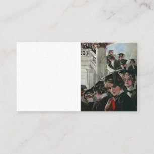 Vintager Abschluss, Beginnfeier Telefonnummerkarte