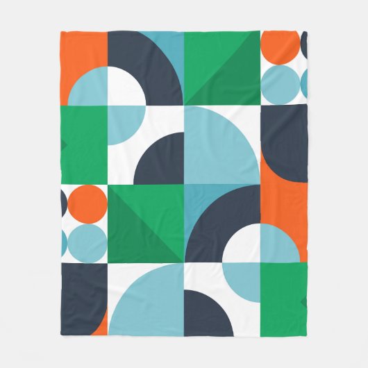 Vintager abstrakter Hintergrund Fleecedecke (Vorderseite)