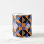 Vintager abstrakter Hintergrund Kaffeetasse (Mittel)