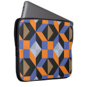 Vintager abstrakter Hintergrund Laptopschutzhülle (Vorne Rechts)